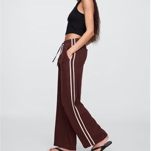 NWOT Gap Mid Rise Linen-Blend Wide-Leg Pants sz XS Petite